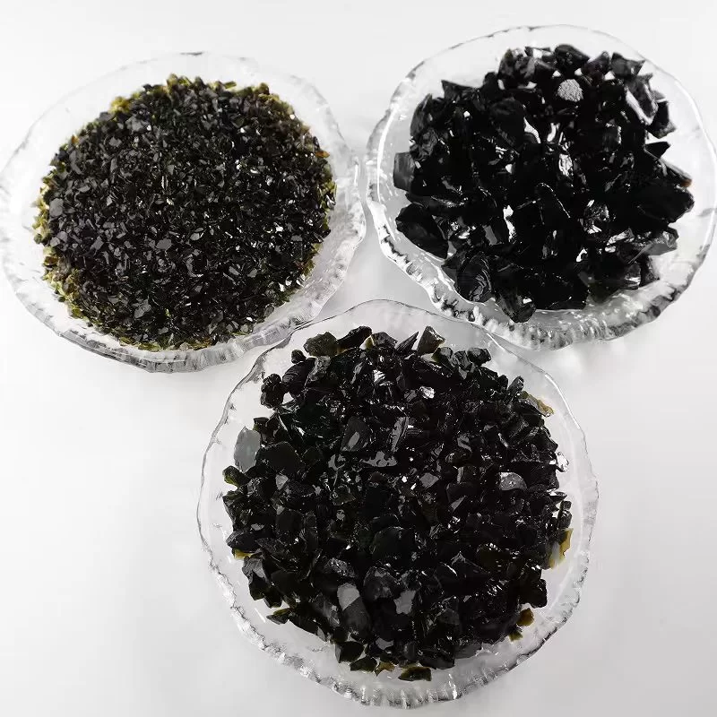 Spalvingas stiklinis smėlis Terrazzo