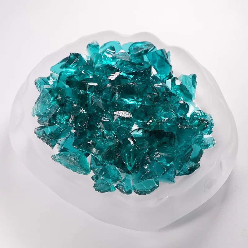 Spalvingas stiklinis smėlis Terrazzo