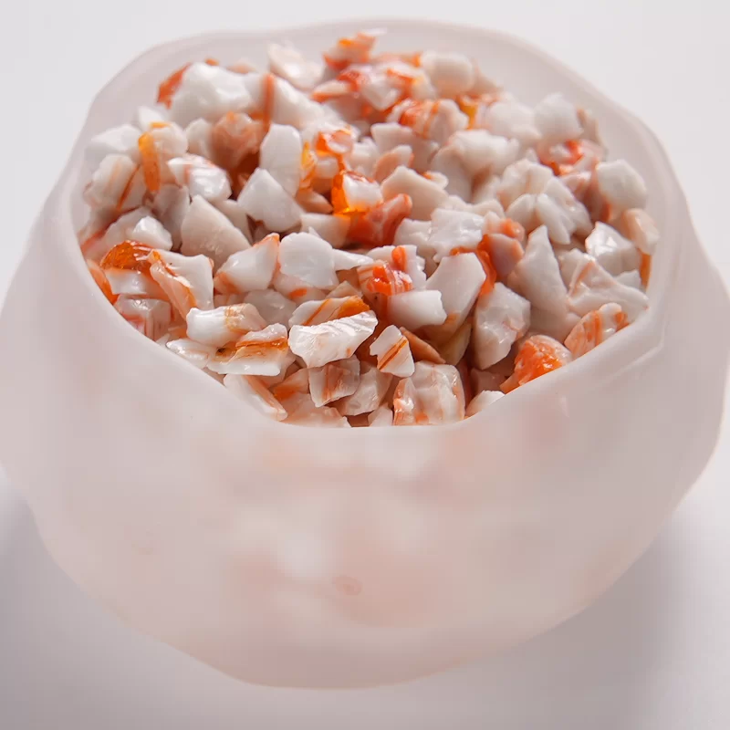 Spalvingas stiklinis smėlis Terrazzo