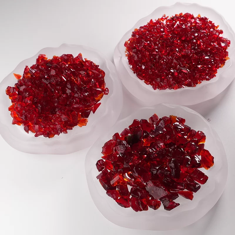 Spalvingas stiklinis smėlis Terrazzo